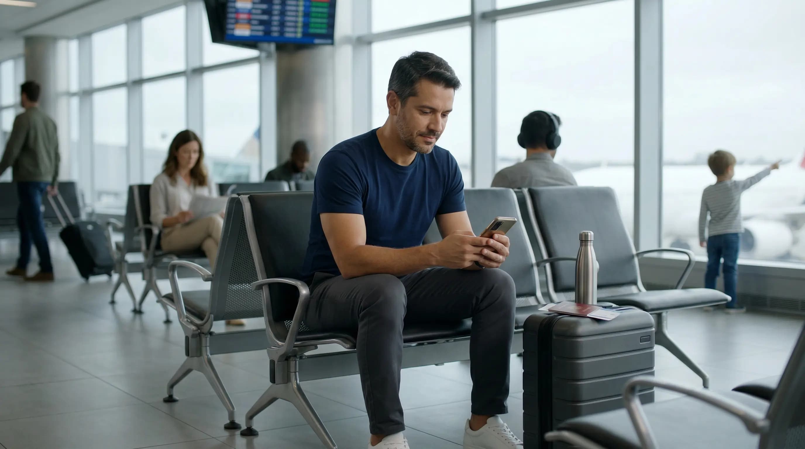 Documentos prontos para viagem